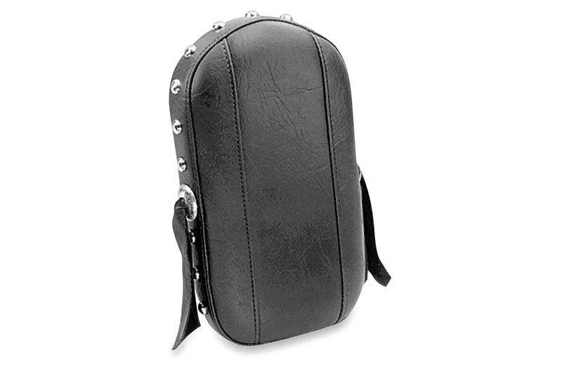 MUSTANG Studded Bracket-Style Sissy Bar Pad - 6-1/2" W x 11" H