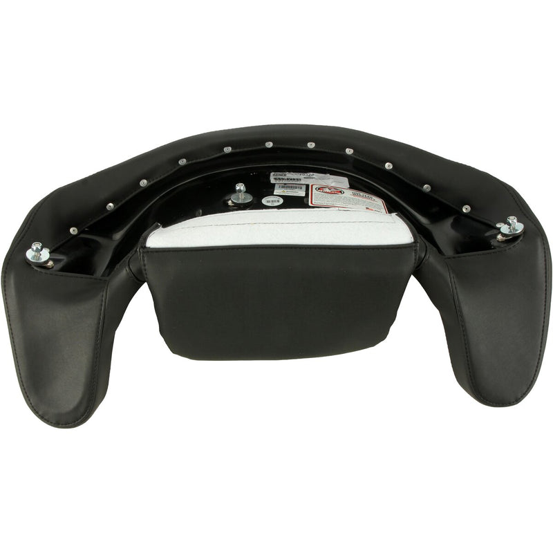 MUSTANG Extended Arm Wrap-Around Backrest - Smooth - Touring '08-'13