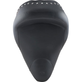 MUSTANG Solo Touring Seat - Wide - Chrome Studs and Conchos - Indian '14-'24