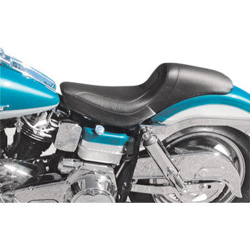 MUSTANG Fastback™ Seat One-Piece 2-Up - Stitched - Black - FX/FL '58-'84