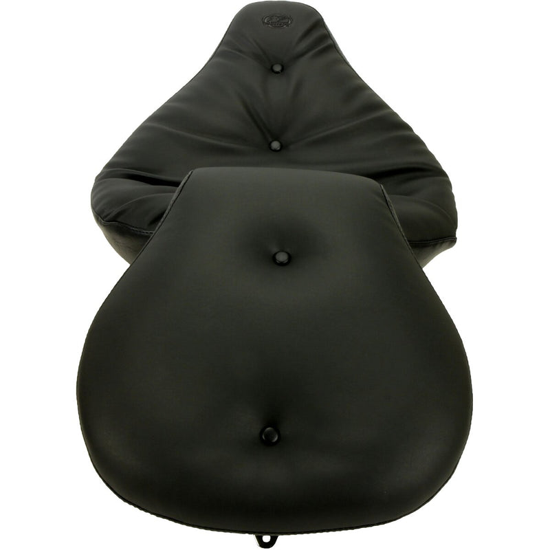 MUSTANG Wide Regal Touring One-Piece 2-Up Seat - Softail '84-'99