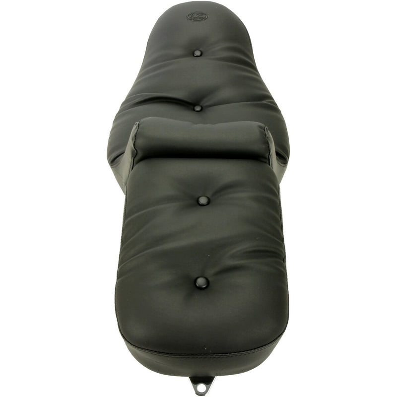 MUSTANG Regal Duke One-Piece 2-Up Seat - Dyna '06-'17