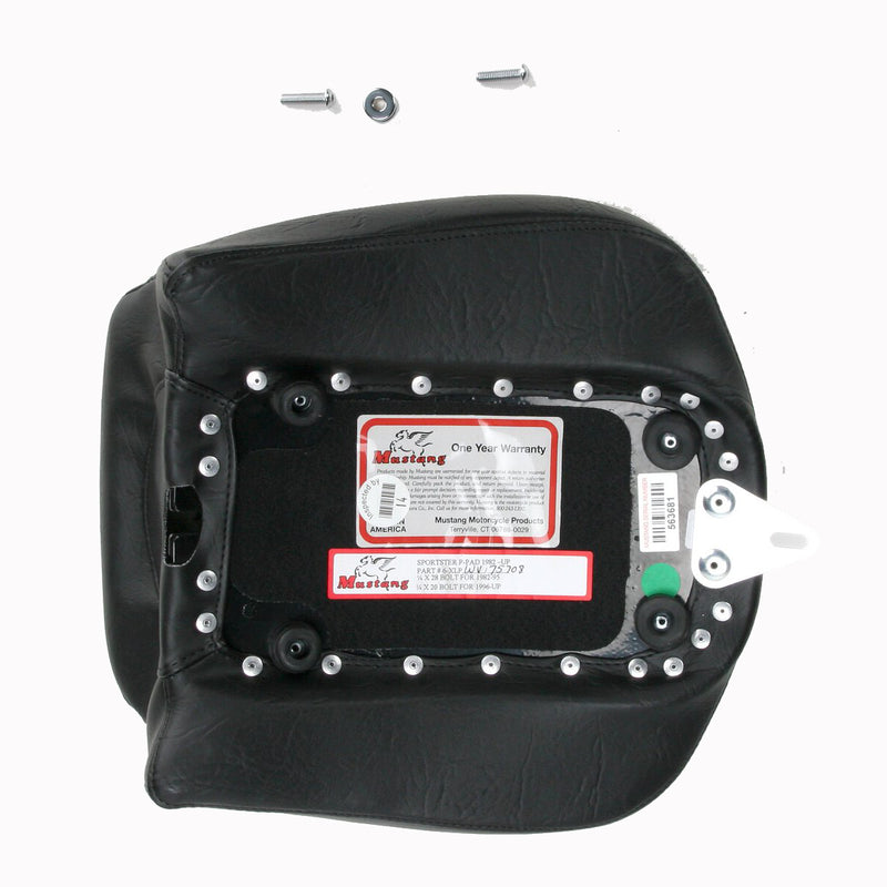 MUSTANG Wide Rear Seat - Smooth - Black - XL '96-'03