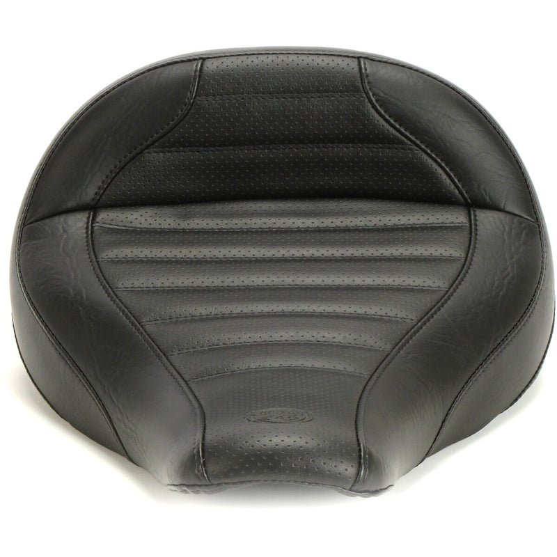 MUSTANG Touring Solo Seat  - Perforated Tuck & Roll - Black - Softail '18-'21