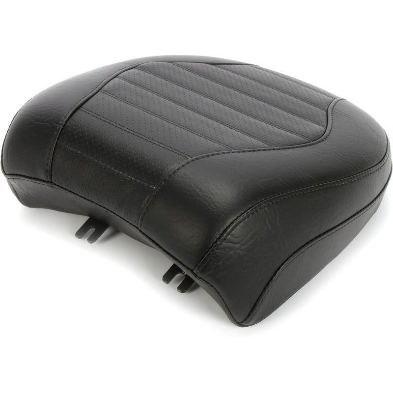 MUSTANG Touring Rear Seat - Perforated Tuck & Roll - Black - FLFB '18-'21