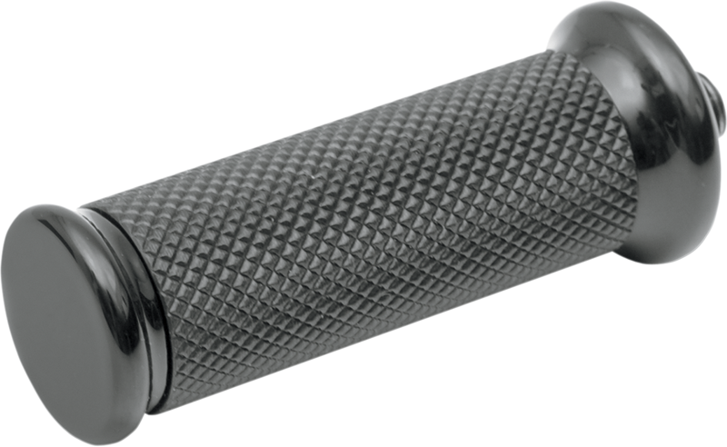 DRAG SPECIALTIES Hotop Designs Shift Peg - Knurled - Black