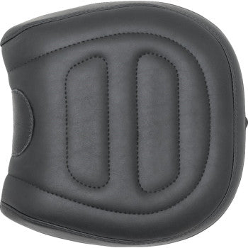 MUSTANG Max Profile Passenger Touring Seat - Black - Trapezoid Stich - FXFB/FXFBS '18-'21