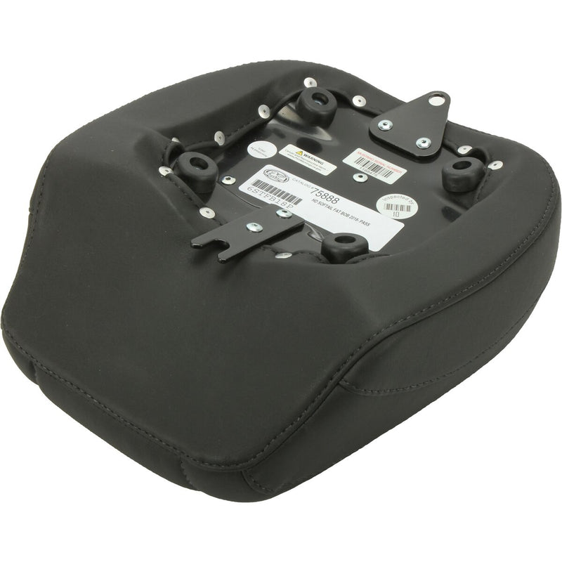 MUSTANG Max Profile Passenger Touring Seat - Black - Trapezoid Stich - FXFB/FXFBS '18-'21