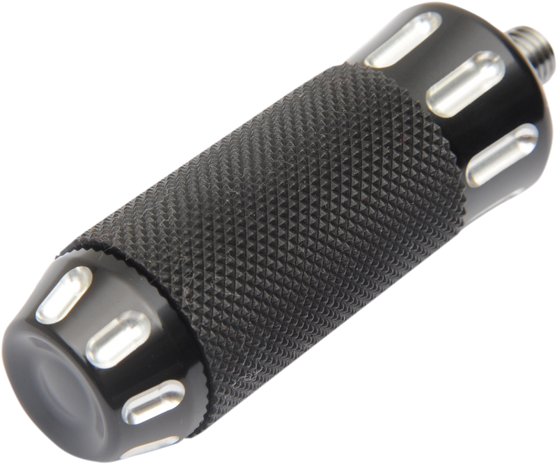 DRAG SPECIALTIES Custom Shifter Peg - Black Cut