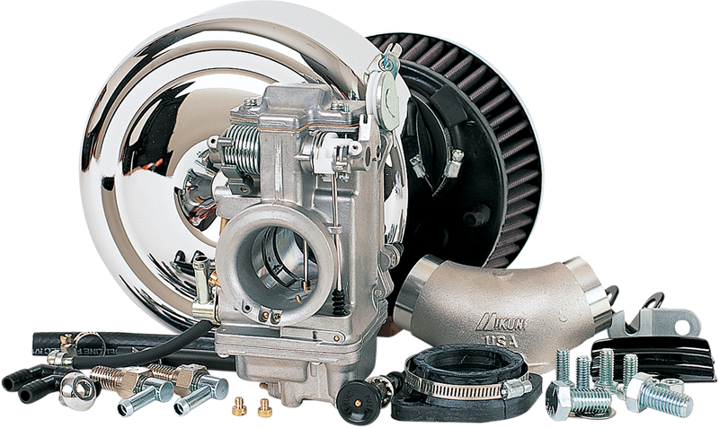 MIKUNI Smoothbore Carburetor Total Kit - HSR42 - '84-'00 Evolution Big Twin