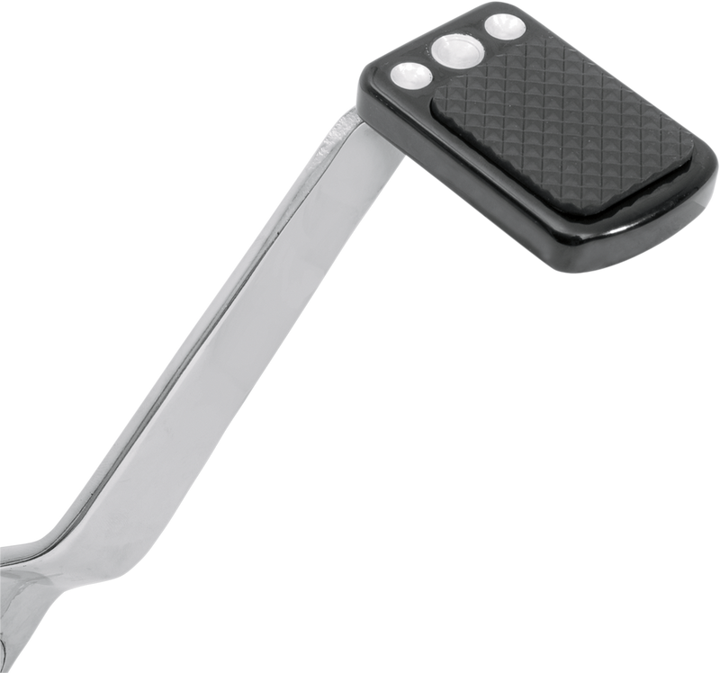 DRAG SPECIALTIES Rear Brake Pedal Cover Pad - Black - FL