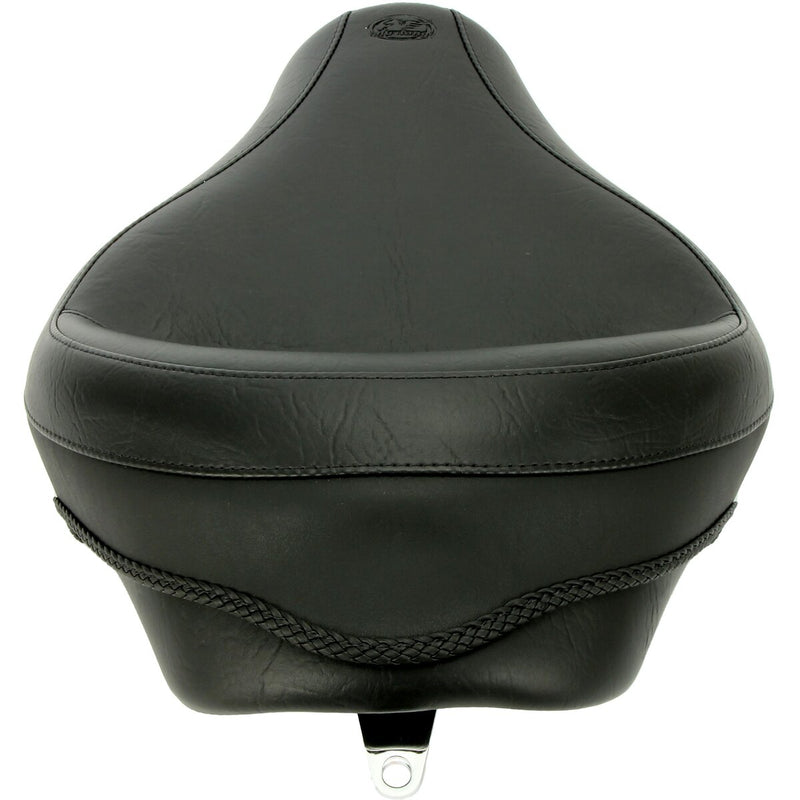 MUSTANG Wide Touring Solo Seat - Vintage - Sportster '04-'21 with 4.5 Gallon Tank