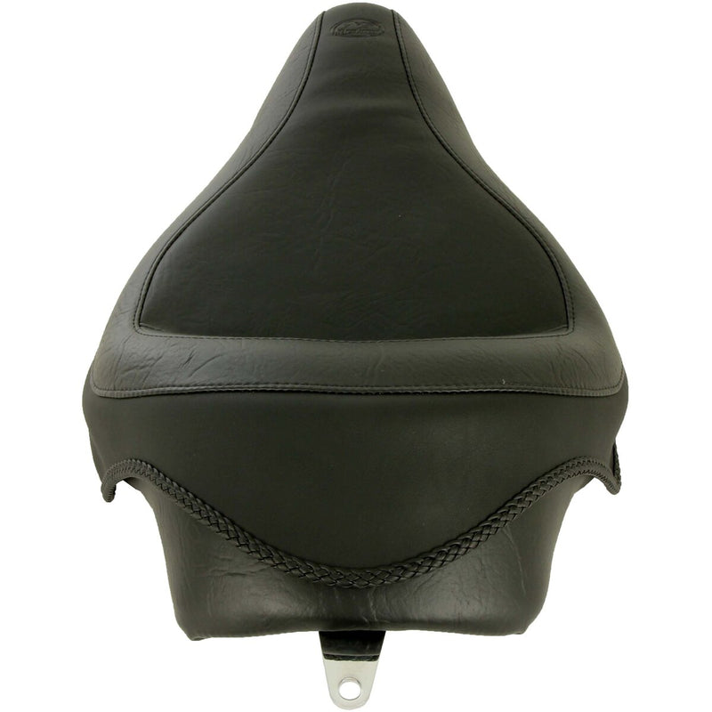 MUSTANG Wide Vintage Solo Seat - Sportster '04-'21 with 2.1/3.3 Gallon Tank