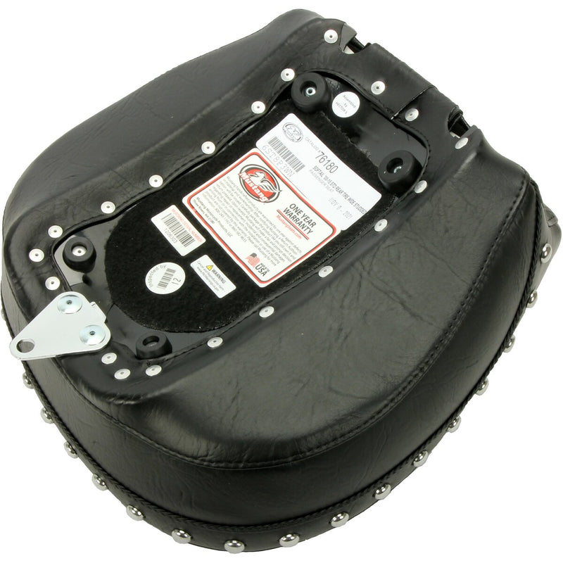 MUSTANG Wide Touring Rear Seat - Chrome Studs - FLST '00-'15