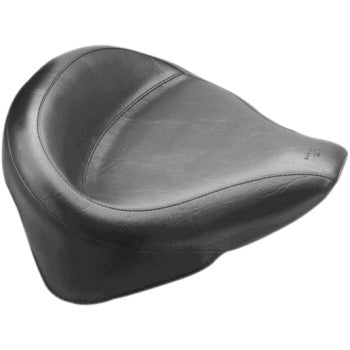 MUSTANG Wide Vintage Solo Seat - Plain - Softail '00-'16