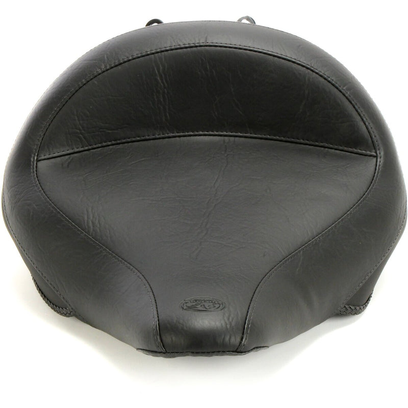 MUSTANG Wide Touring Solo Seat - Smooth - Softail '05-'17 With Standard Rack
