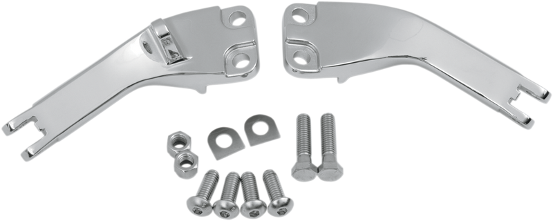 DRAG SPECIALTIES Passenger Footpeg Mount Kit - Chrome - FXD