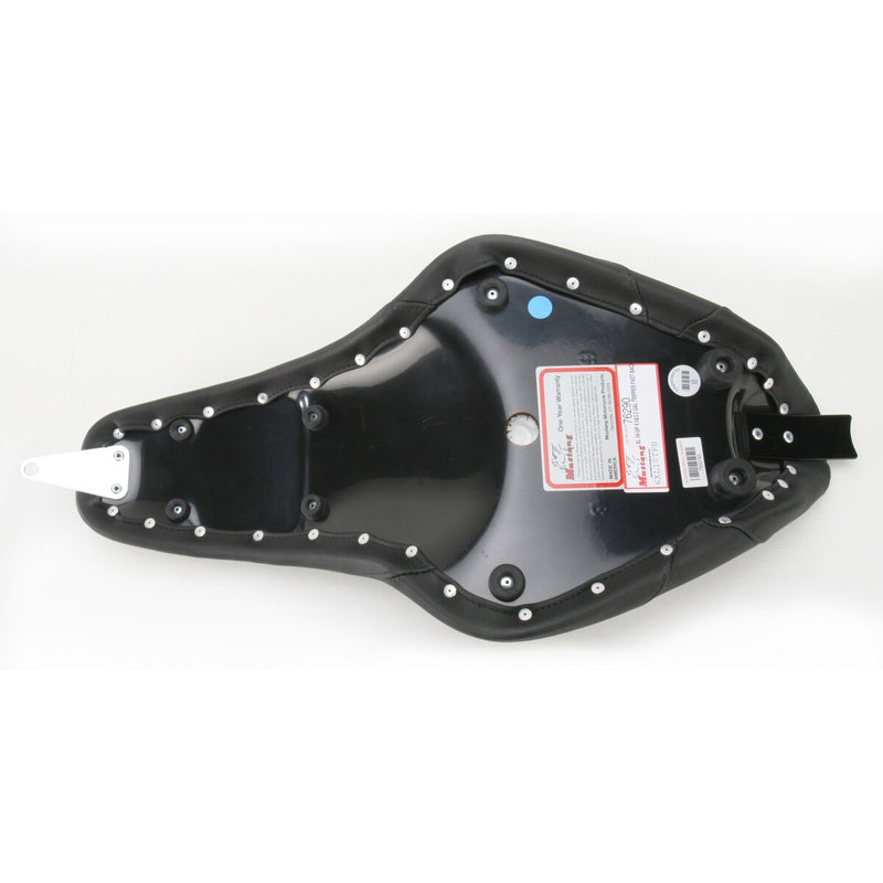 MUSTANG Tripper Fastback™ One-Piece 2-Up Seat - Stitched - Black - Sportster '10-'21