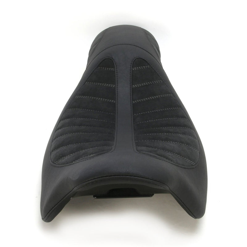 MUSTANG Kodlin Signature Series One-Piece Seat - Black - Touring '08-'21