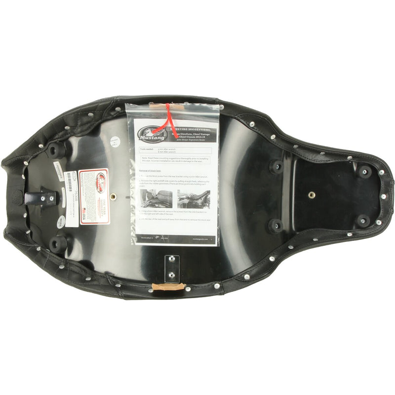 MUSTANG Shope Signature Series Tripper™ Seat - Diamond - Indian '14-'24