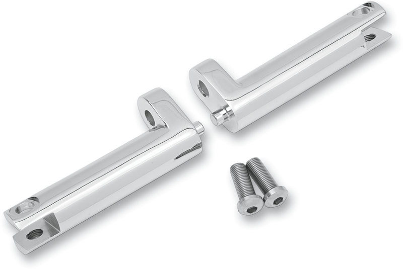 DRAG SPECIALTIES Passenger Footpeg Mount Kit - Chrome - FLH/FLT