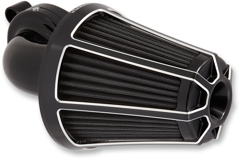 ARLEN NESS Beveled® Monster Sucker® Air Cleaner Kit - Black / Machined