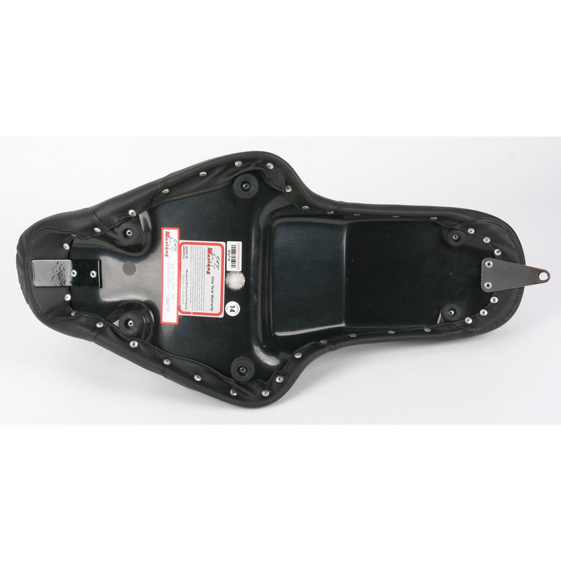 MUSTANG Day Tripper One-Piece 2-Up Seat - Sportster '04-'21 with 2.1/3.3 Gallon Tank