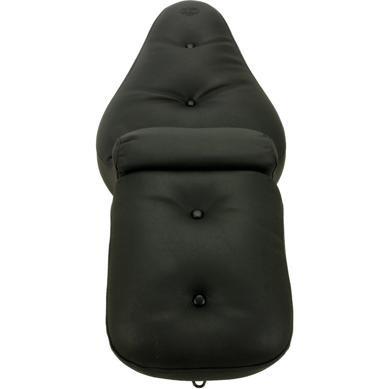 MUSTANG Regal Duke Pillow One-Piece 2-Up Seat- Softail '06-'17