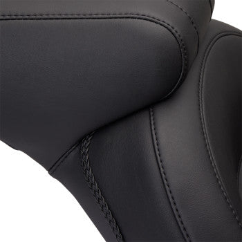 MUSTANG Standard Touring One-Piece 2-Up Seat - Smooth - Softail '06-'17