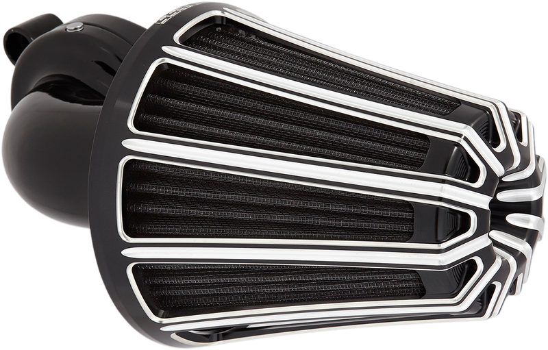 ARLEN NESS 10-Gauge® Monster Sucker® Air Cleaner Kit - Black / Machined