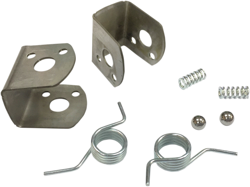 DRAG SPECIALTIES Chrome Passenger Peg Hardware Kit - Softail