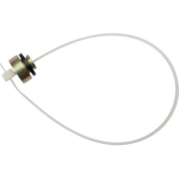 MUSTANG Tripper™ Synthetic Leather Solo Seat - Smooth - Black - Dyna '04-'05