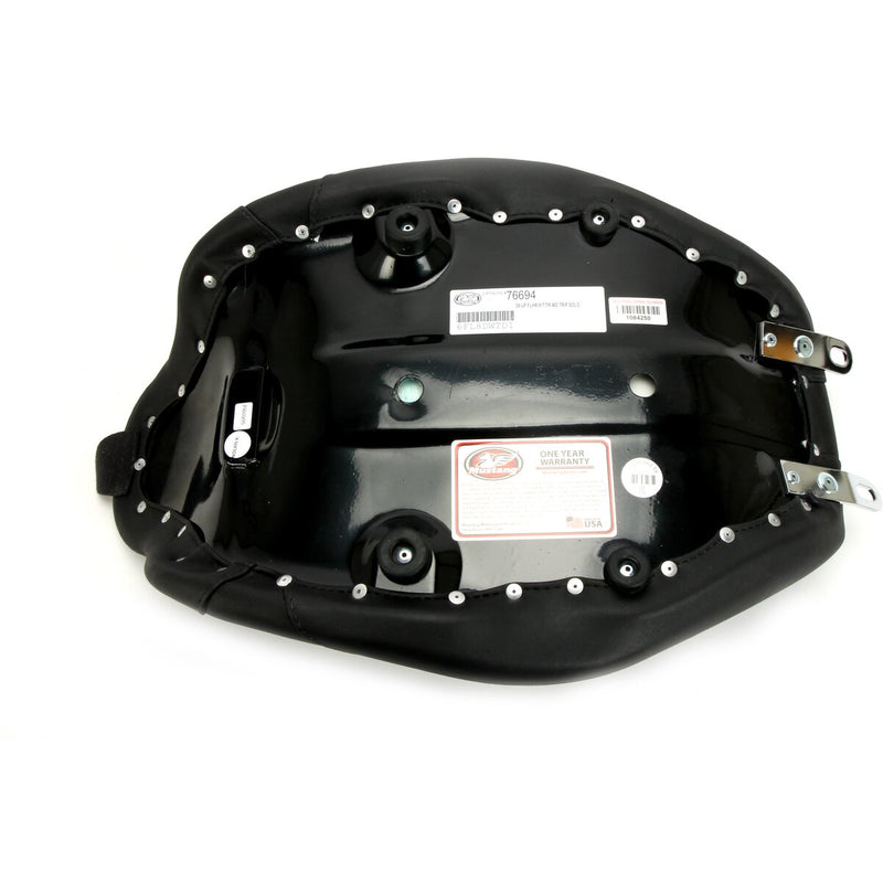 MUSTANG Wide Tripper™ Solo Seat - Diamond Stitch - Black - Touring '08-'21