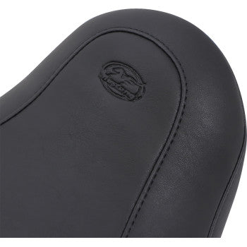 MUSTANG Wide Tripper™ Solo Seat - Smooth - Black - Dyna '06-'17