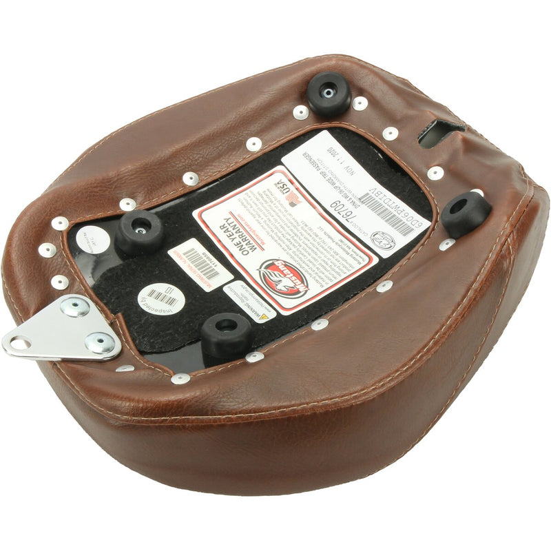 MUSTANG Wide Tripper™ Forward Passenger Seat - Diamond - Brown - Dyna '06-'17