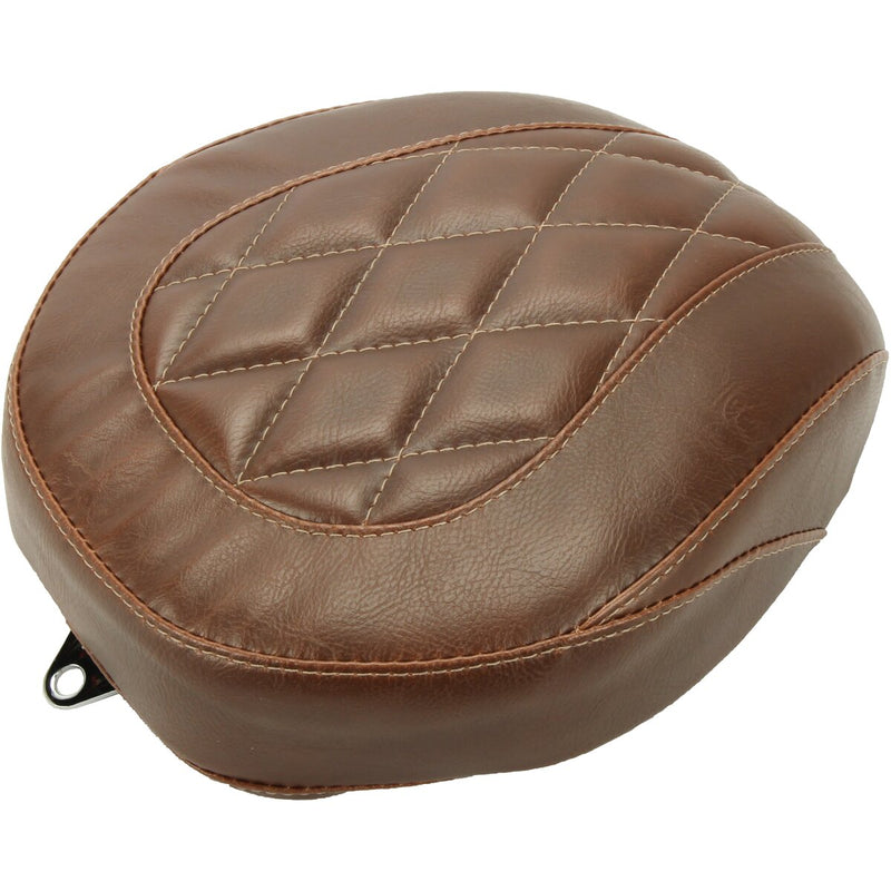 MUSTANG Wide Tripper™ Forward Passenger Seat - Diamond - Brown - Dyna '06-'17