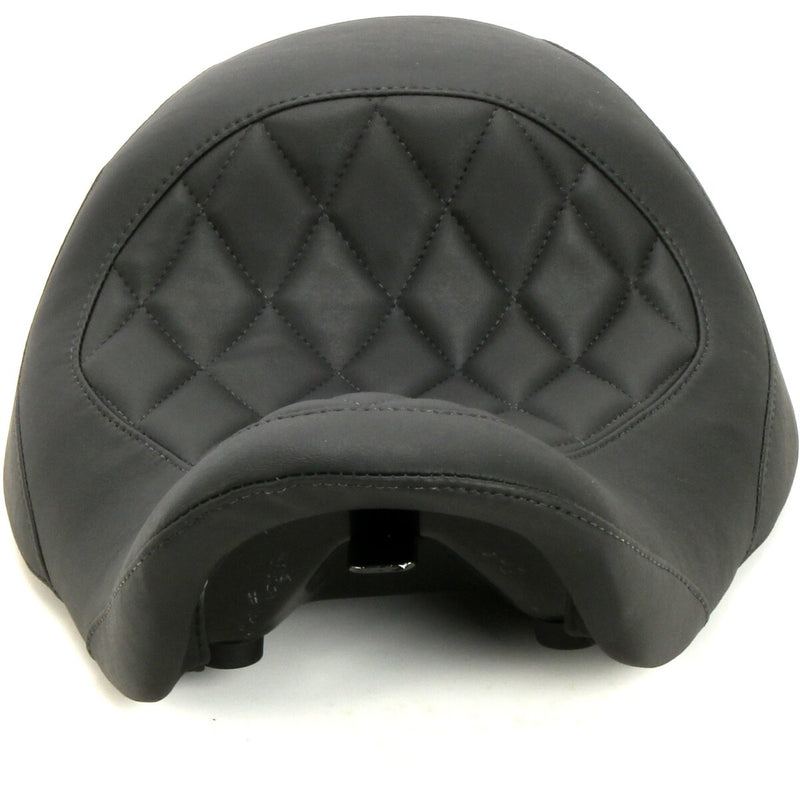 MUSTANG Wide Tripper™ Forward Solo Seat - Diamond - Black - Dyna '06-'17