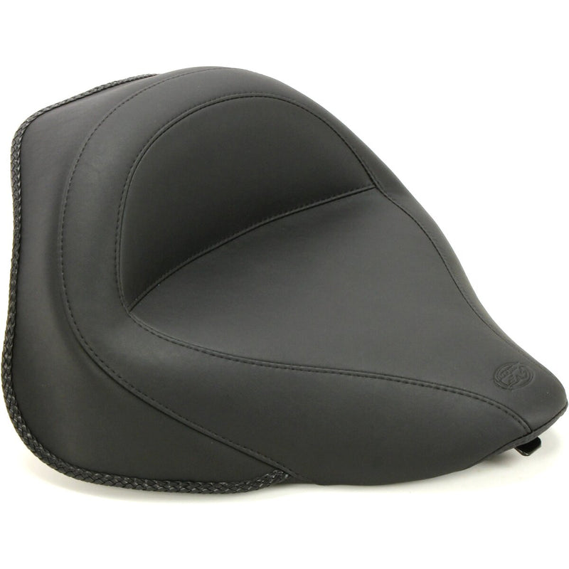 MUSTANG Wide Vintage Solo Touring Seat - Softail '11-'17