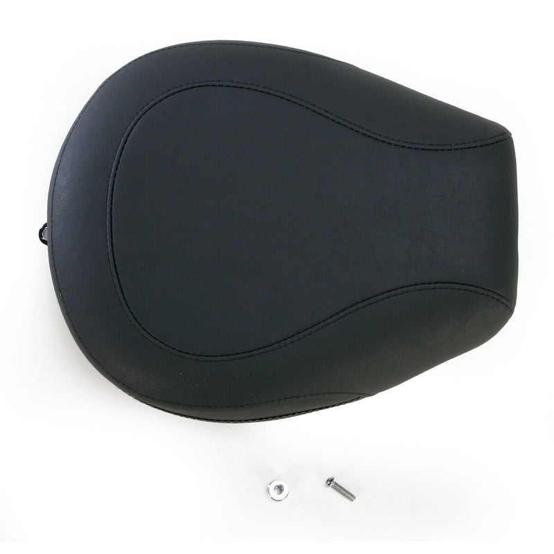 MUSTANG Wide Vintage Rear Seat - Smooth - Black - FXS/FLS '11-'17