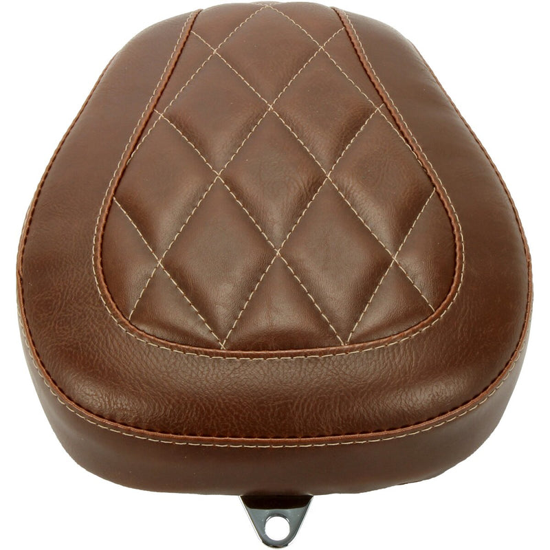 MUSTANG Wide Tripper™ Rear Seat - Diamond - Brown - FLS/FXS '11-'17