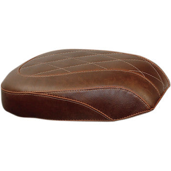 MUSTANG Wide Tripper™ Rear Seat - Diamond - Brown - FLS/FXS '11-'17