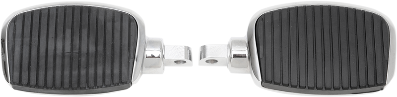 DRAG SPECIALTIES Mini Adjustable Footboards - Male Mount - 3" - Chrome