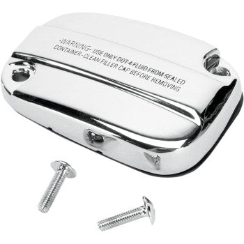 DRAG SPECIALTIES Front Brake Master Cylinder Cover Kit - Chrome - FL '08-'23