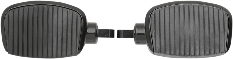 DRAG SPECIALTIES Mini Adjustable Footboards - Male Mount - 3" - Black