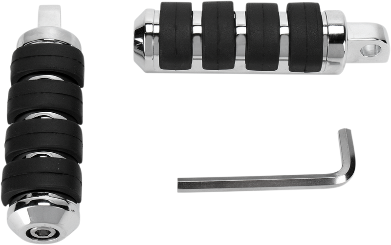 DRAG SPECIALTIES Foot Peg for Forward Control Kit - Chrome - XL '04-'16