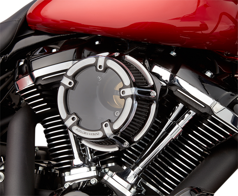 ARLEN NESS Method Clear Series Air Cleaner - Black Anodized / Machine