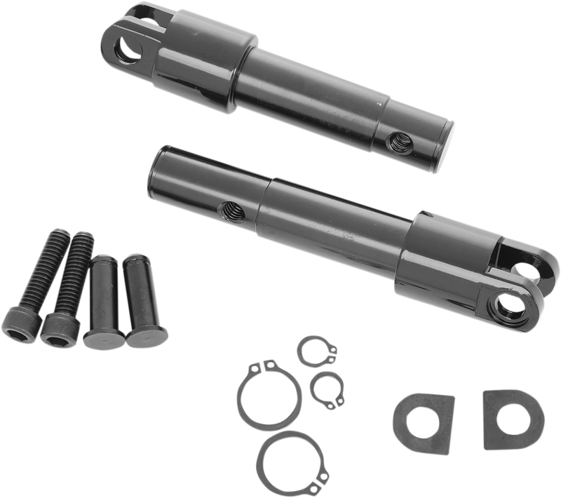 DRAG SPECIALTIES Standard Forward Control Footpeg Mount Kit - Black - XL '11-'19