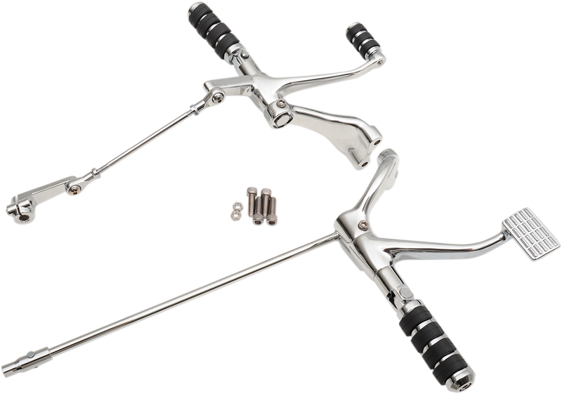 DRAG SPECIALTIES Standard Forward Control Kit - Chrome - XL '14-'22