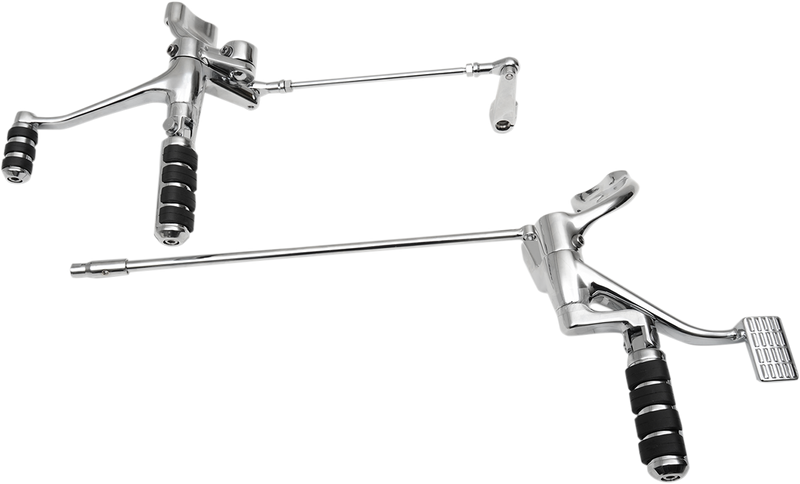 DRAG SPECIALTIES 2" Extended Forward Control Kit - Chrome - XL '14-'22