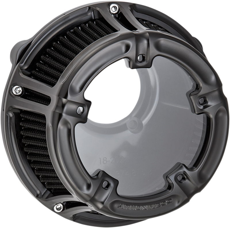 ARLEN NESS Method Clear Series Air Cleaner - Black Anodized